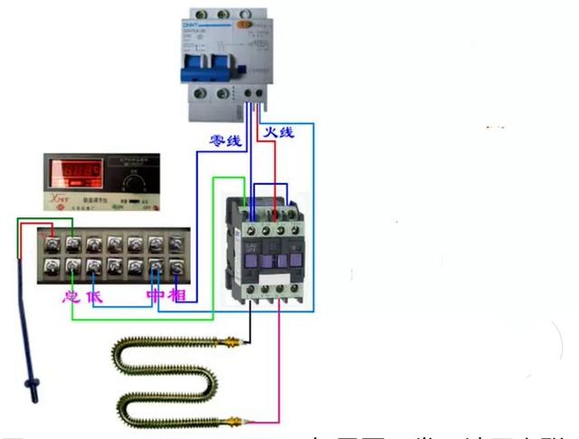 溫控器的原理是怎樣運行的？接線圖溫控器的“總、高、低”是什麼意思?