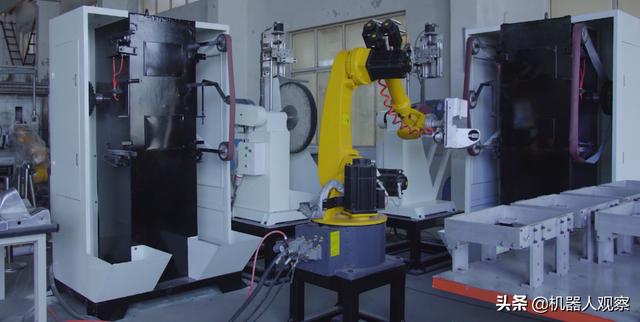 近期厂里打算引入工业机器人,想了解下抛光打磨机器人由什么构成？