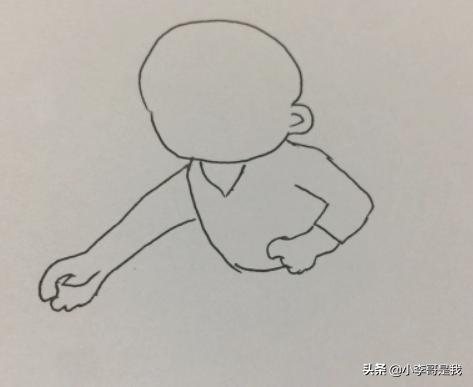 足球怎么画简笔画,简笔画踢足球男生的画法？