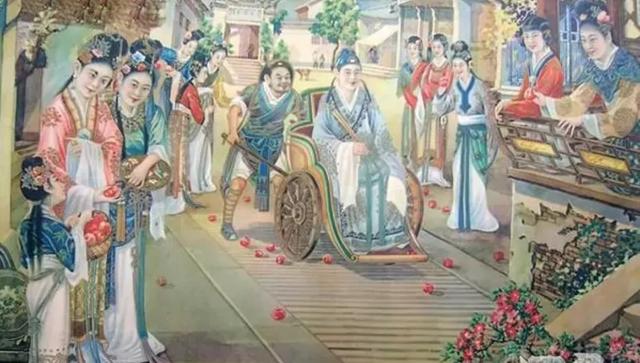 潘安图片:“貌比潘安”中的潘安是谁有何事迹