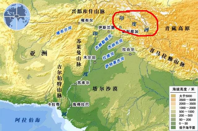 13～16世纪突厥人和阿富汗人进入跨越兴都库什山脉进入印度河流域后在