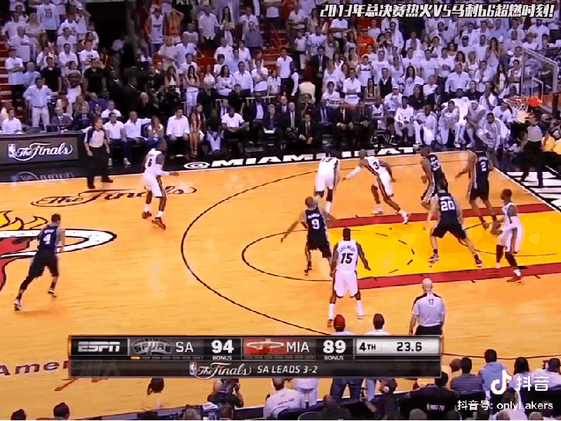 2014年NBA总决赛G6，波什为何敢把最后一击传给6中0的雷阿伦？插图1