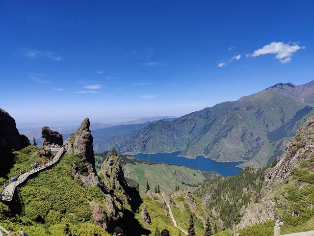 高山金翅雀图片:有没有在新疆天山天池拍的照片，可以分享一下吗？