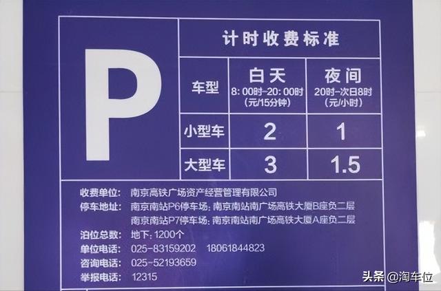 南京南站附近停车场哪儿便宜,南京南站停车一天多少钱？