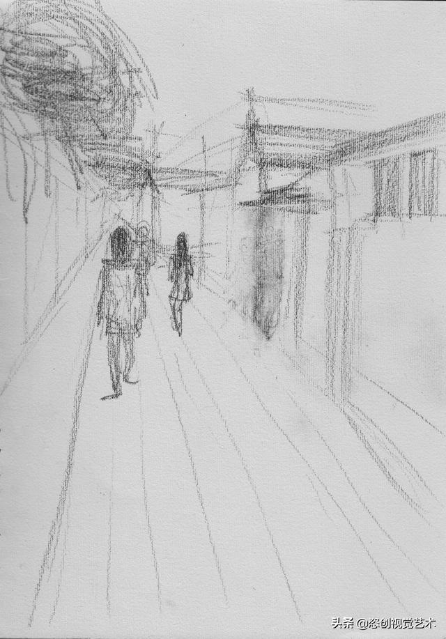 如何画风景速写？