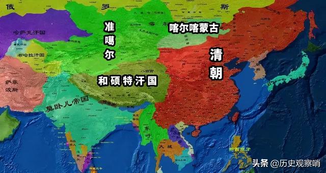 准噶尔汗国为什么可以和清朝打那么久