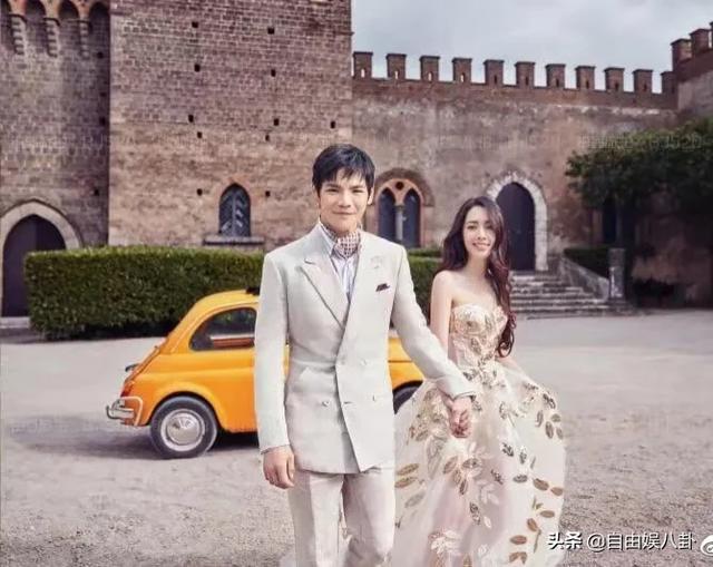 林心如的老公结婚照:娱乐圈中哪一对的结婚照是你最喜欢的呢。 ​​​​