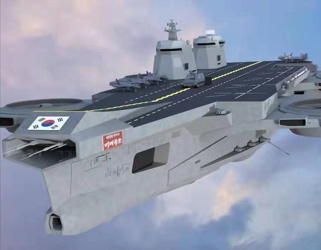 Just Building A Model Of An Aircraft Carrier And Drawing A Space 