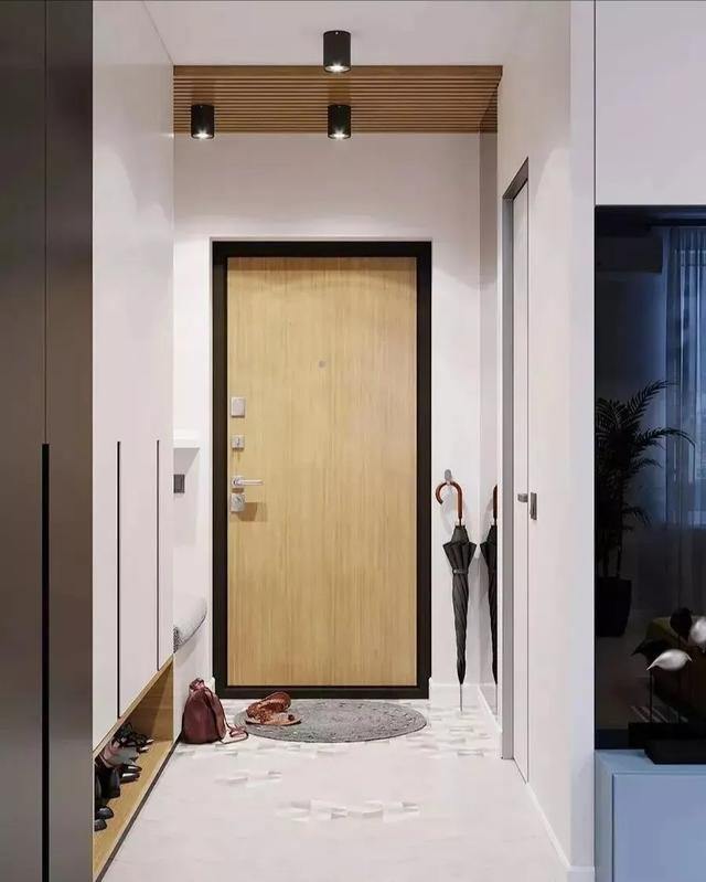 最漂亮的入户玄关鞋柜,新家装修，玄关选择什么样的鞋柜比较好？