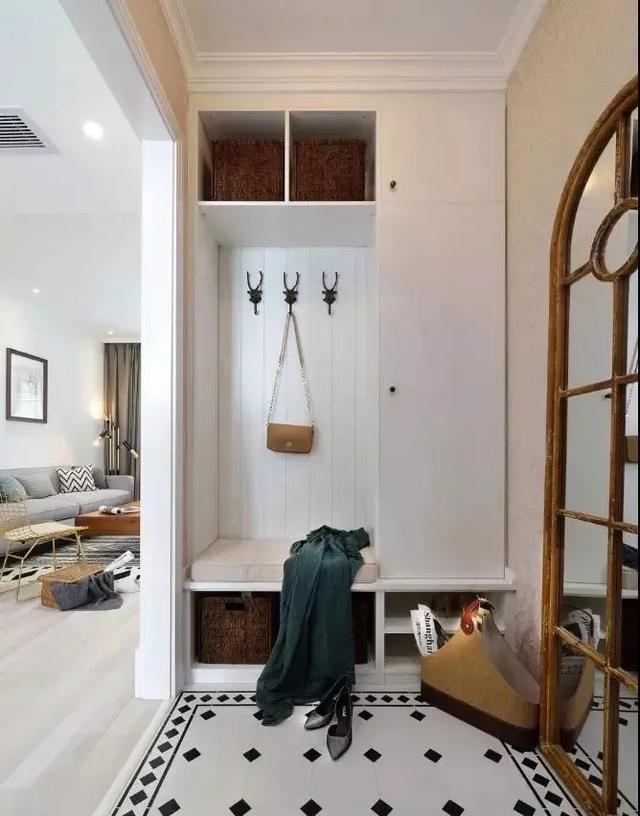 最漂亮的入户玄关鞋柜,新家装修，玄关选择什么样的鞋柜比较好？