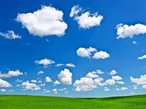 飞机上拍下来的龙，分享下你用手机拍的蓝天白云，是否很美