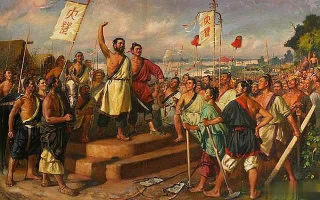 加官晋爵刑法:陈胜短短几天建立“张楚”政权，又是如何走向灭亡的？