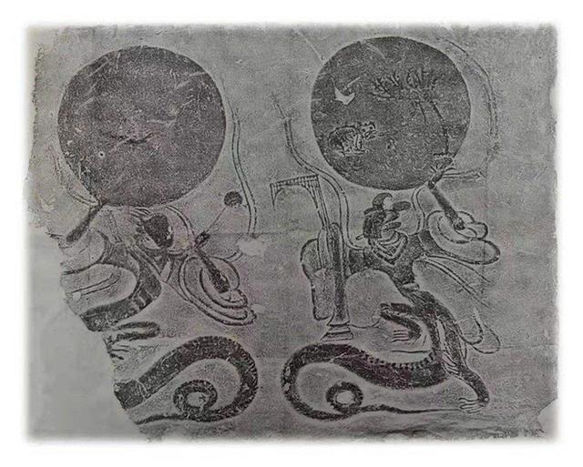 我国出土的一些伏羲女娲图中，两人的手中各拿着曲尺和圆规，这有什么寓意？插图49