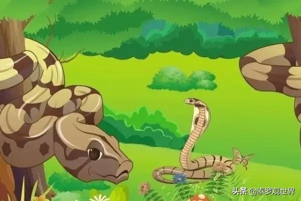 眼睛大王蛇有毒吗:眼镜蛇为什么不是百蛇之王？它的毒性不是很强吗？