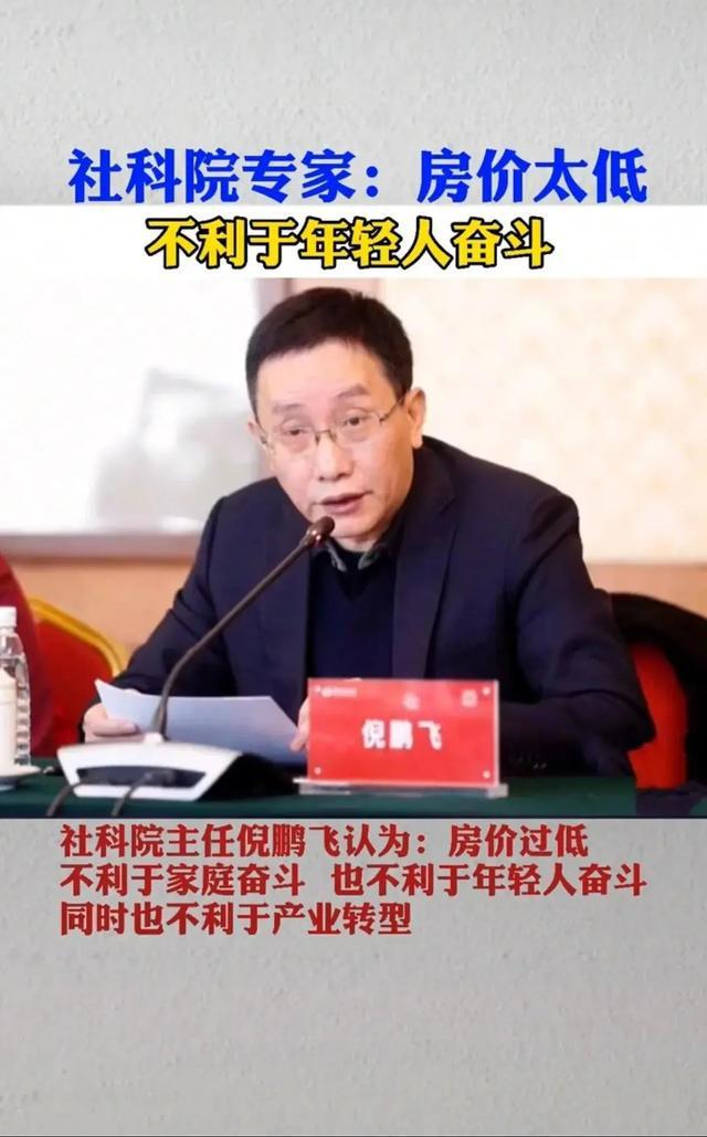 为什么专家说房价降了没一点好处,特别是年轻人没有奋斗动力了？
