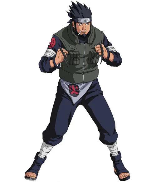 1,阿斯玛作为木叶上忍,可以说和复制忍者卡卡西,苍蓝猛兽迈特凯,幻术