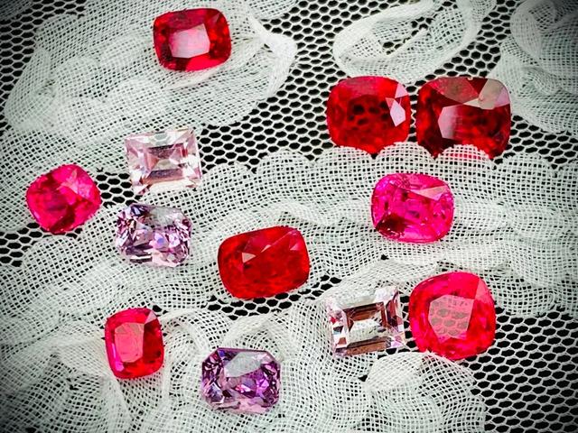 红宝石图片欣赏,为什么感觉尖晶比红宝好看多了？