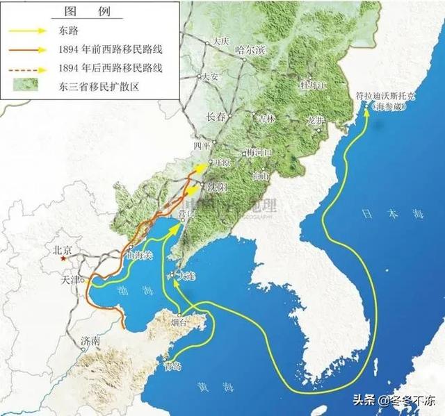 闯关东时期,为什么东北地区是第一选择,而不是富裕的江浙沪？