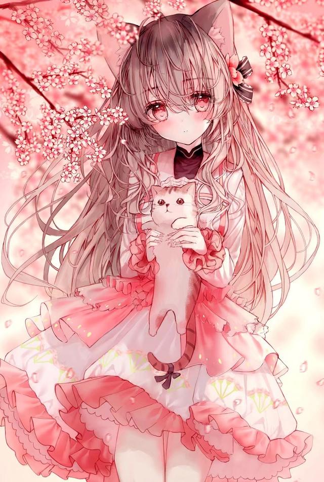 有没有唯美动漫的少女图像?-惠修网