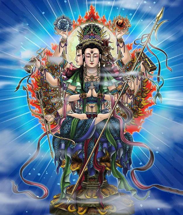 头条问答 - 《封神演义》中,金灵圣母披散头发大战三大士,是否意味着