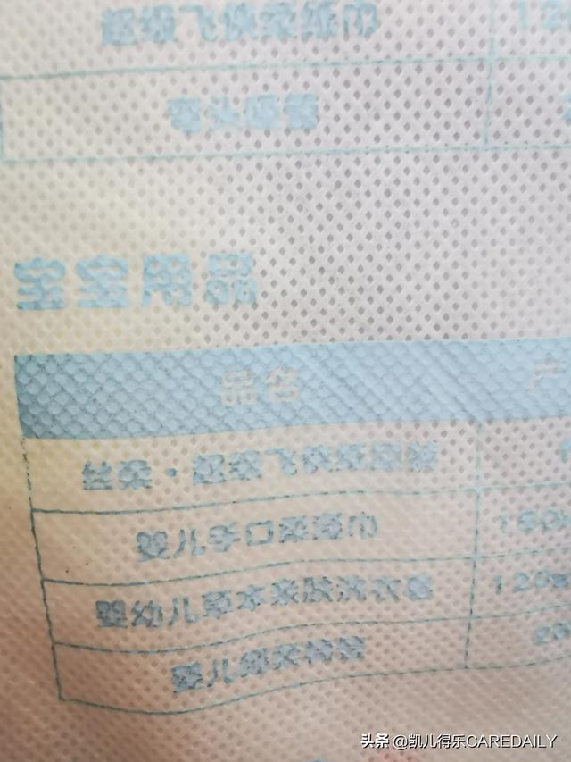 待产包需要准备哪些东西？