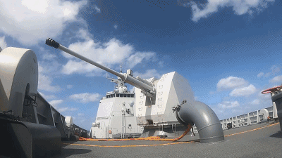 舰炮发射炮弹后，弹壳怎么处理？回收还是扔海里？插图76