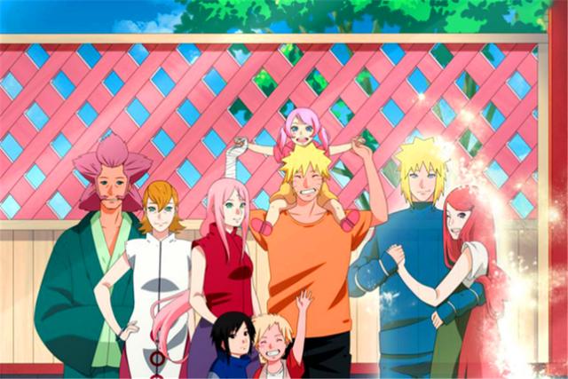 首先漩涡鸣人和春野樱的孩子应该很难有太强大的能力.