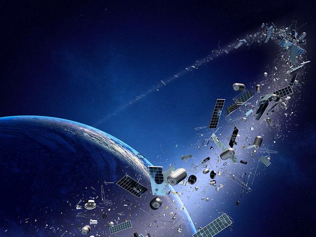 太空中有那么多垃圾，被宇宙飞船撞到会怎样