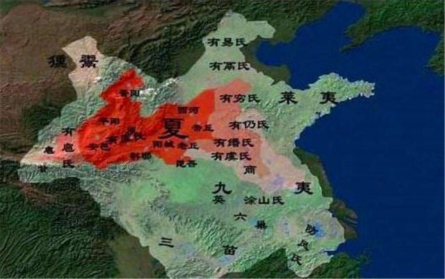 中国的夏朝时期,中国以外的世界是什么情况？
