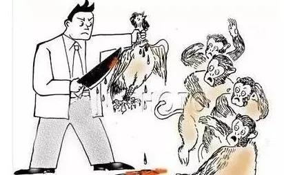 又是临时工,所以经常被别人欺负,为了改变这种局面,我采用了杀鸡儆猴