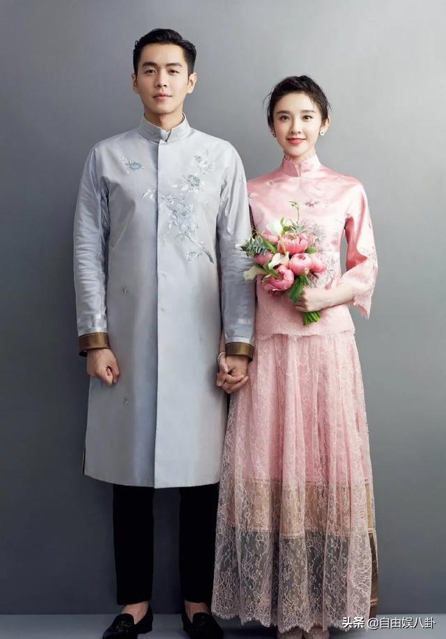 林心如的老公结婚照:娱乐圈中哪一对的结婚照是你最喜欢的呢。 ​​​​
