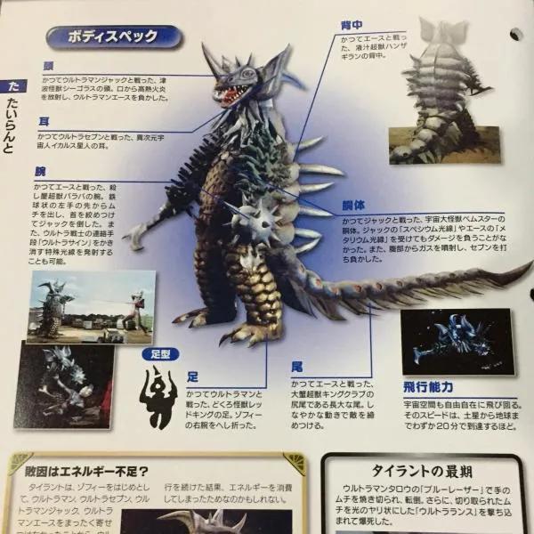 在《奥特曼》中怪兽泰兰特,有哪些形态呢?-众爱享小兵网