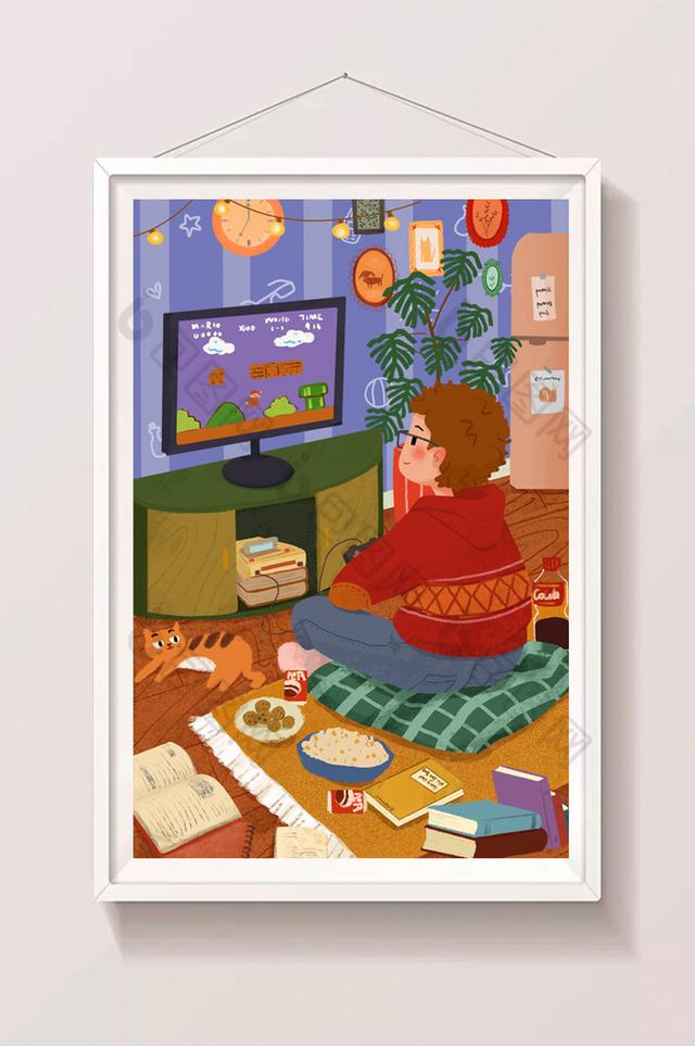 头条问答 - 你身边有哪些很宅的朋友,你觉得宅男一天的生活中大部分做