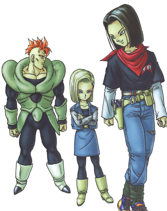 龙珠里,17号,18号之前的其它人造人是什么样的?-惠修网