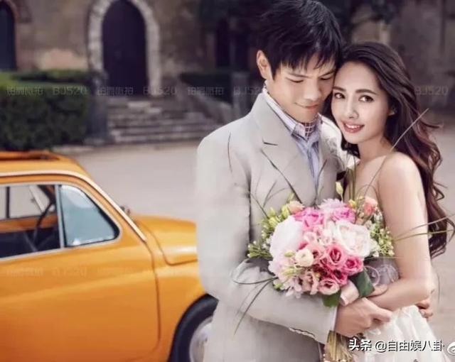林心如的老公结婚照:娱乐圈中哪一对的结婚照是你最喜欢的呢。 ​​​​