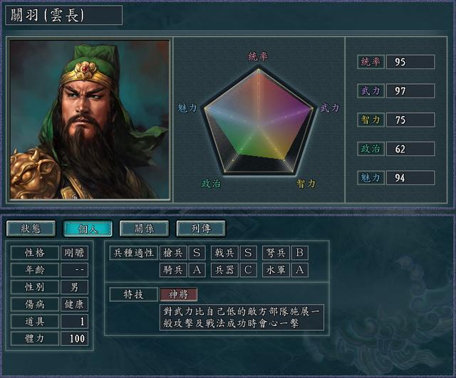 《三国志11》如何搭配出最优的兵种与武将组合部队？插图1