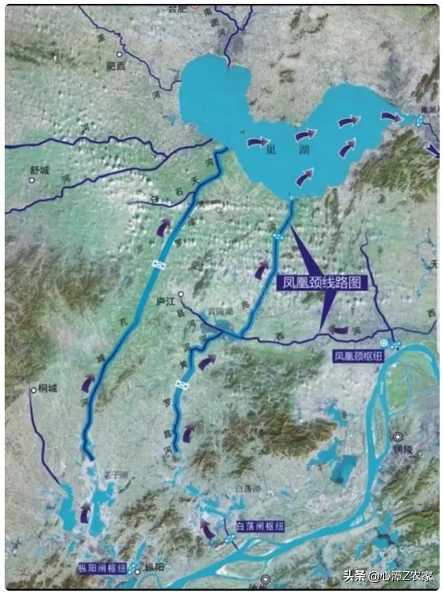 由于上世纪五,六十年代在出水河道上修建的巢湖闸,裕溪河闸,从而成为