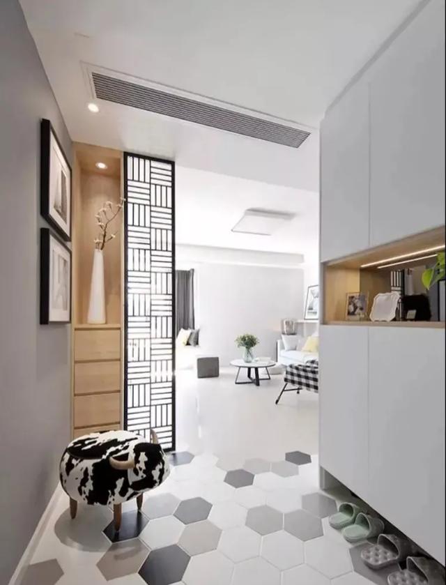 最漂亮的入户玄关鞋柜,新家装修，玄关选择什么样的鞋柜比较好？