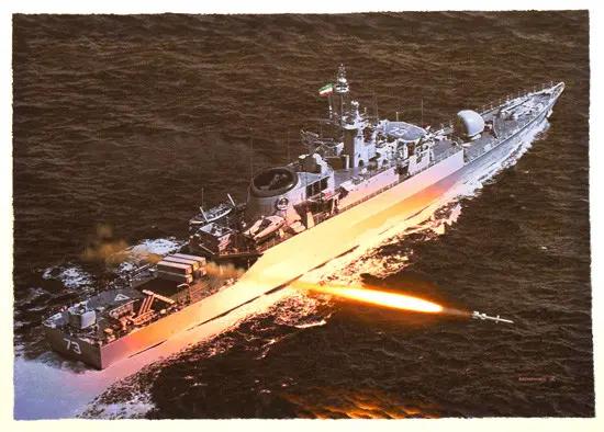 驱逐舰上面只携带几十枚导弹，战争中打光了怎么办？插图48