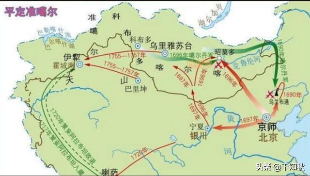 百灭宁要用多少天:准噶尔太强还是清朝太弱？为何消灭准噶尔用了清朝70多年时间？
