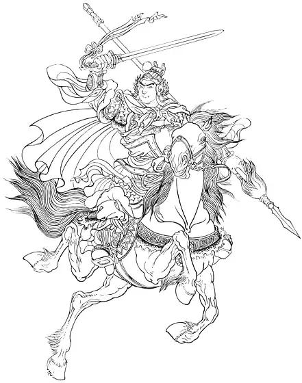 三国许褚:同为三国穰山之战，为何有人说赵云1Ⅴ3，却不说许褚1V3？