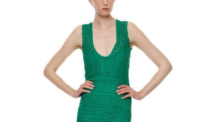 「欣赏」几款漂亮的钩针时装裙