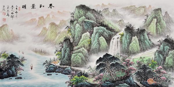 这是一位影响中国的画家——鲁人石开