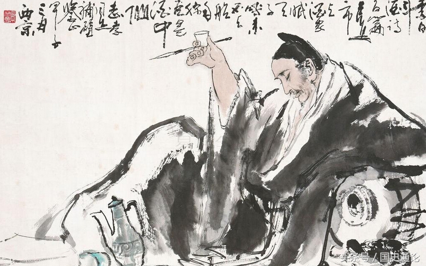 天子呼来不上船,自称臣是酒中仙".李白及李白的酒就不用细说了.