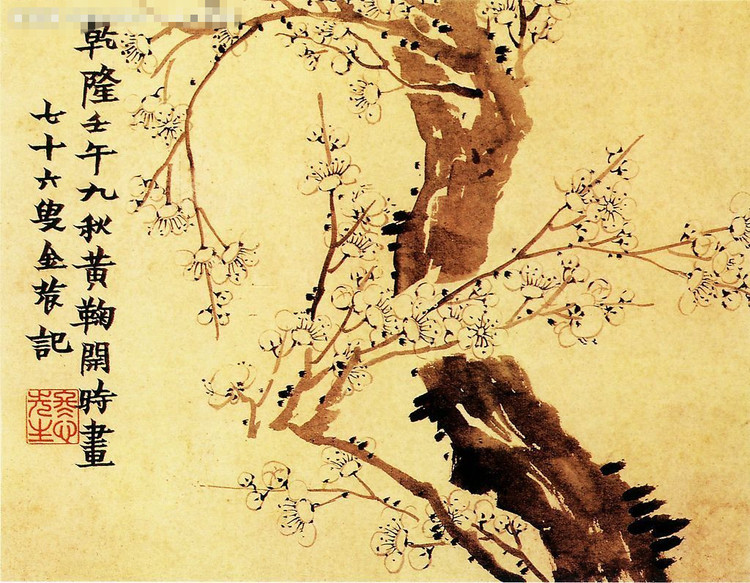 墙角数枝梅,凌寒独自开 扬州八怪之首金农梅花欣赏!