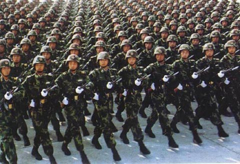 中国人民解放军有哪些优良作风_威严的解放军