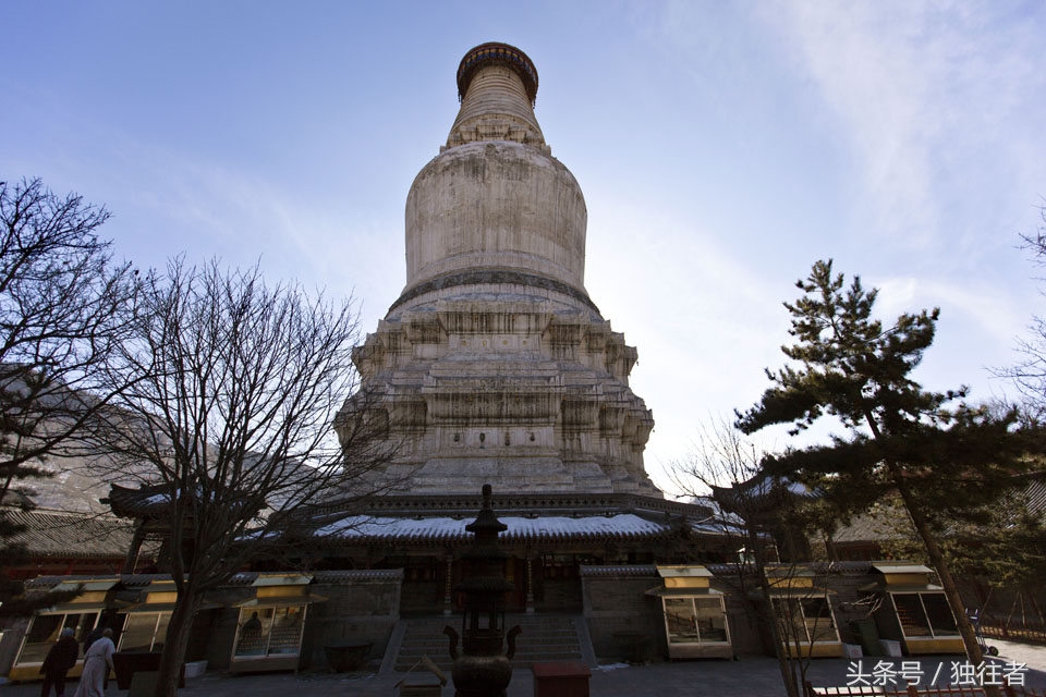 释迦牟尼的舍利塔五台山塔院寺