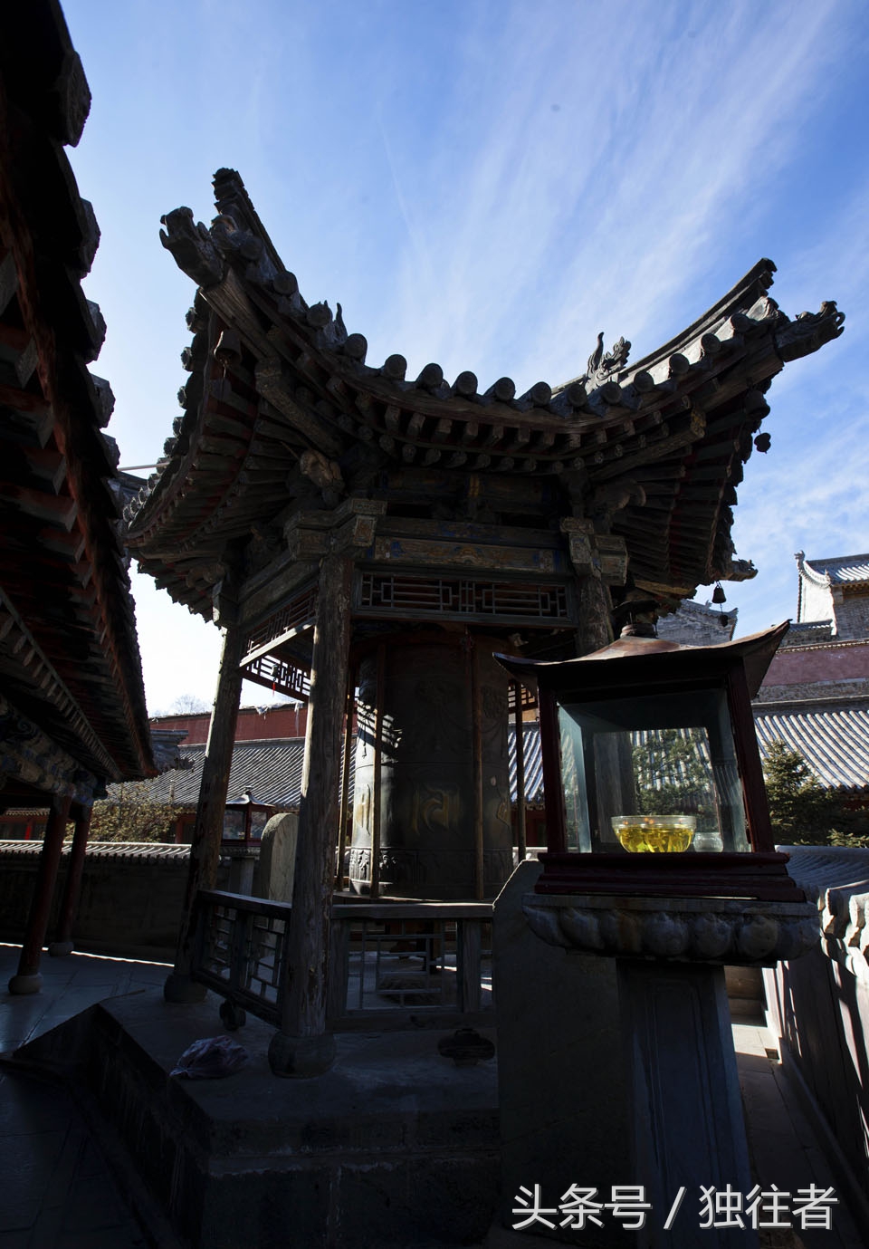 释迦牟尼的舍利塔五台山塔院寺