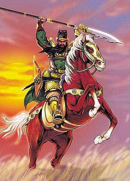 水浒英雄传|天勇星 大刀关胜