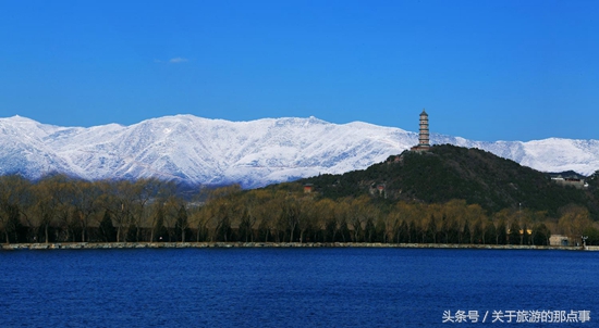 燕京八景之一——西山晴雪